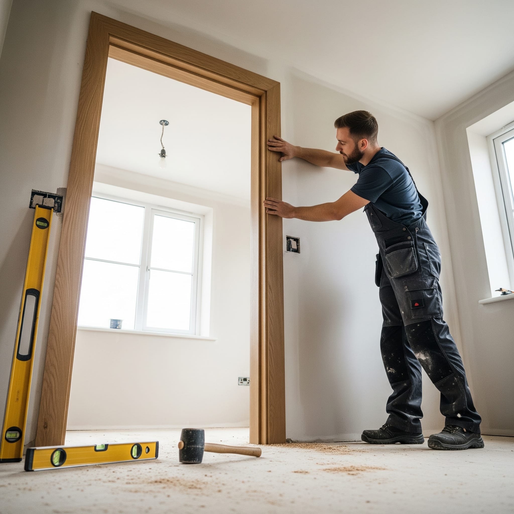Deurkozijn laten plaatsen door Klusbedrijf Henk Oost in Den Helder
