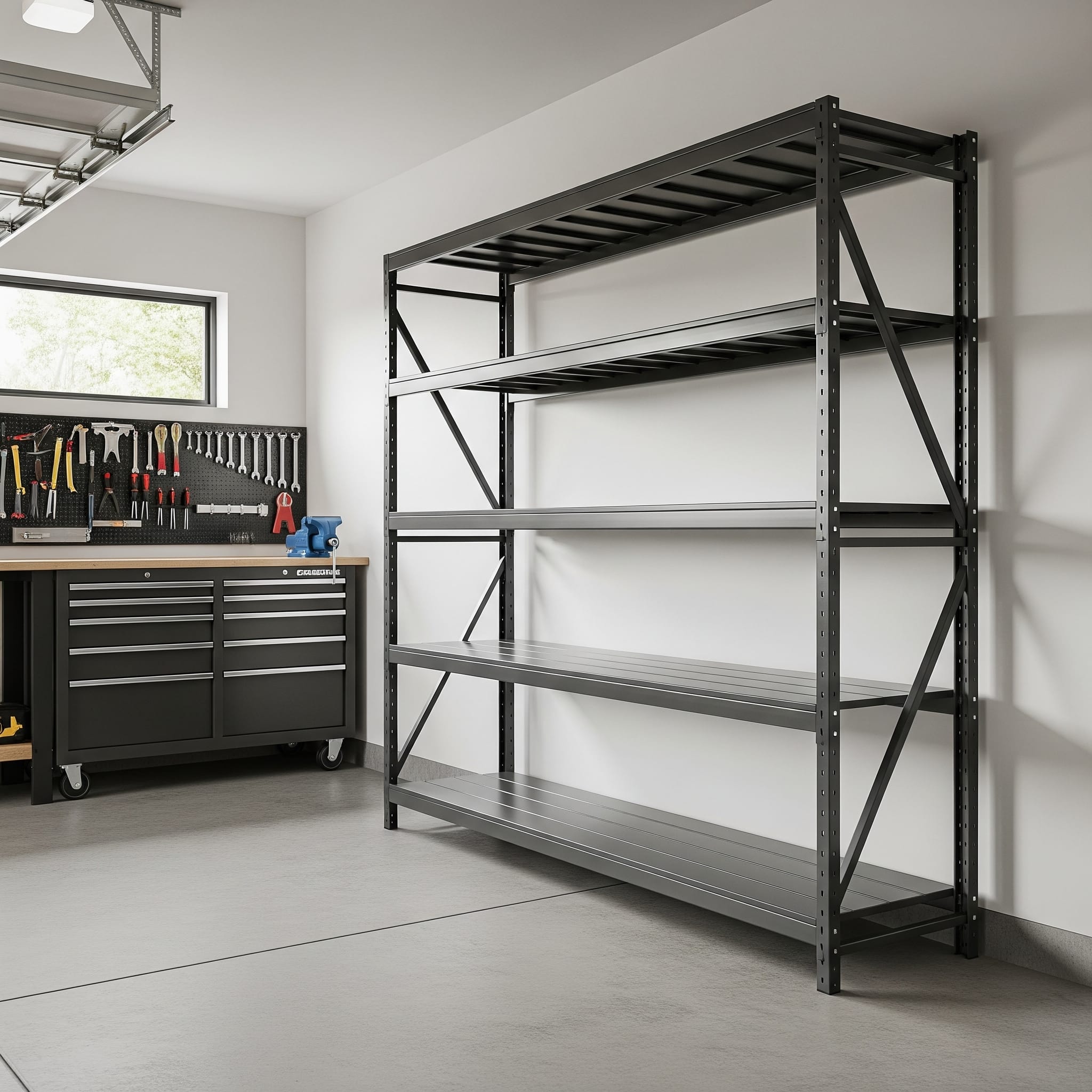 Stellingkast laten monteren door Klusbedrijf Henk Oost in Den Helder